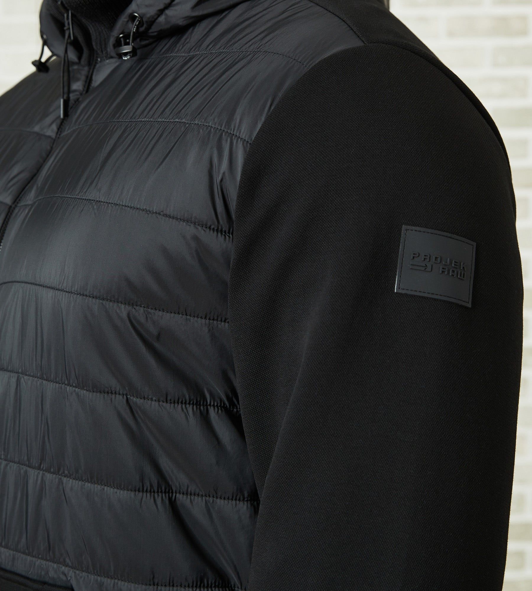 Hooded Hybrid Sweater Jacket sold by Mr. Big and Tall product image thumbnail 3