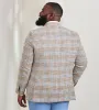 Modern Fit Plaid Woven Sport Jacket sold by Mr. Big and Tall