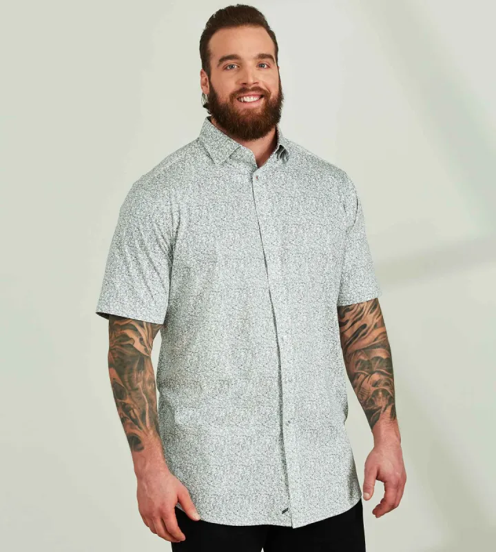 360° Stretch Car Print Short Sleeve Sport Shirt sold by Mr. Big and Tall