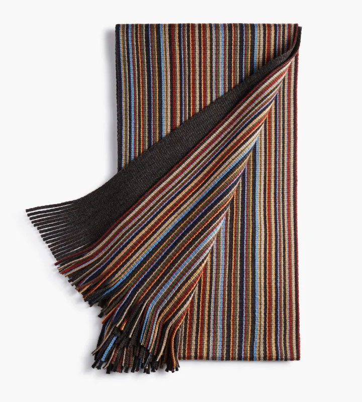 Knit Stripe Scarf sold by Mr. Big and Tall