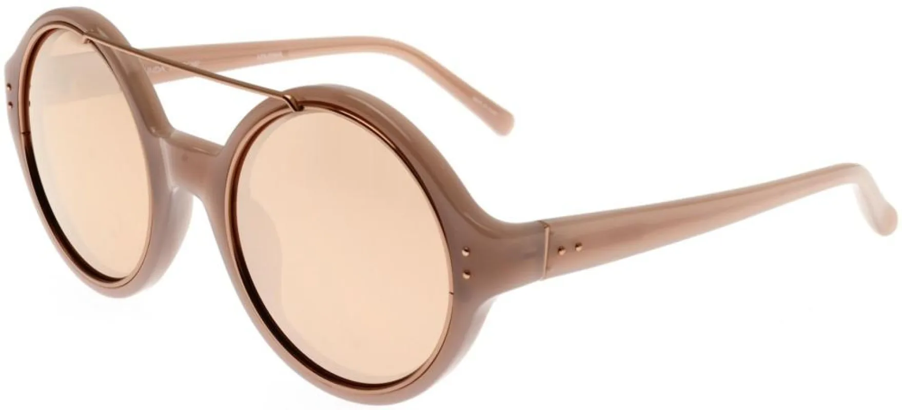 Matthew Williamson Lupin Sunglasses in Yellow Gold | Parallel