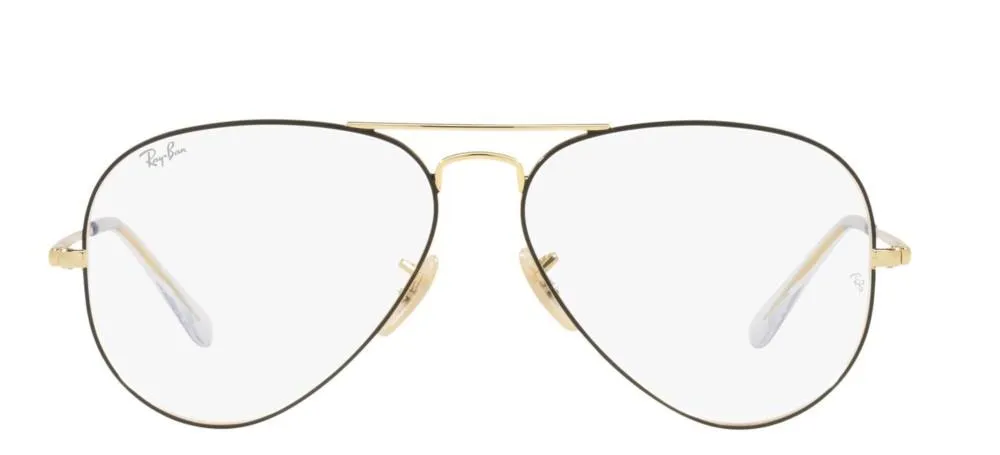 AVIATOR LARGE METAL RX 6489 sold by Otticanet