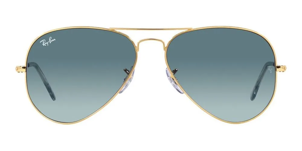 AVIATOR LARGE METAL RB 3025 GRADIENT sold by Otticanet