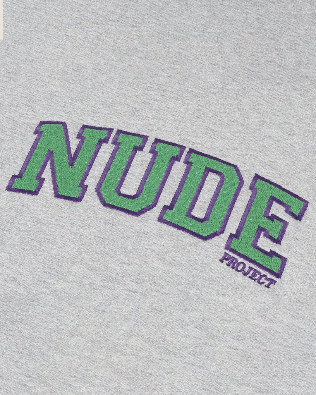 VARSITY HOOD GREY MELANGE sold by Nude Project product image thumbnail 6