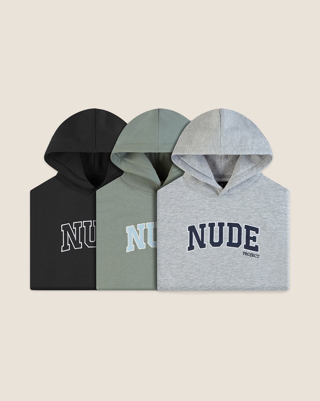 VARSITY HOOD BLACK sold by Nude Project product image thumbnail 5