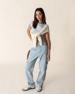 CARGO PANTS BABY BLUE sold by Nude Project
