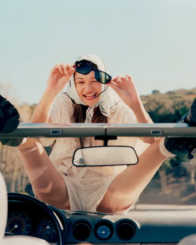 Look campaign_don'tneedmoneyforacar_1 sold by Nude Project