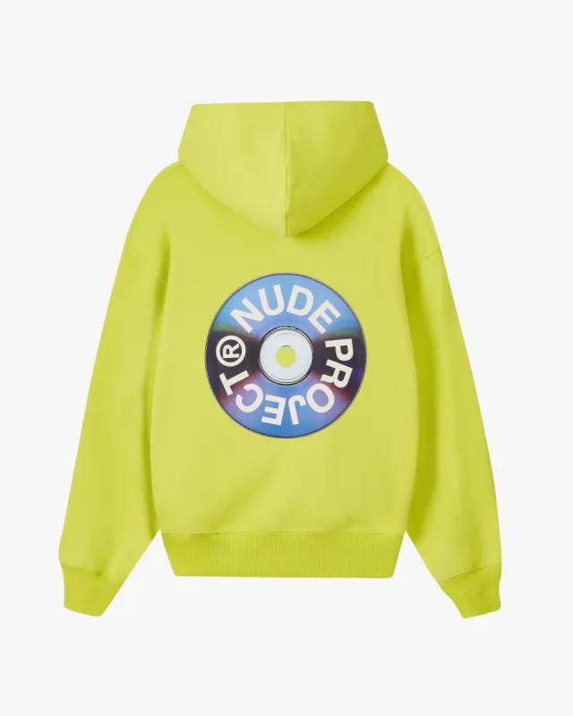 RECORD HOODIE NEON sold by Nude Project