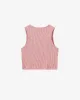 PLAYBOY CONTRAST RIBBED TANK TOP RED sold by Nude Project