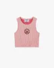 PLAYBOY CONTRAST RIBBED TANK TOP RED sold by Nude Project