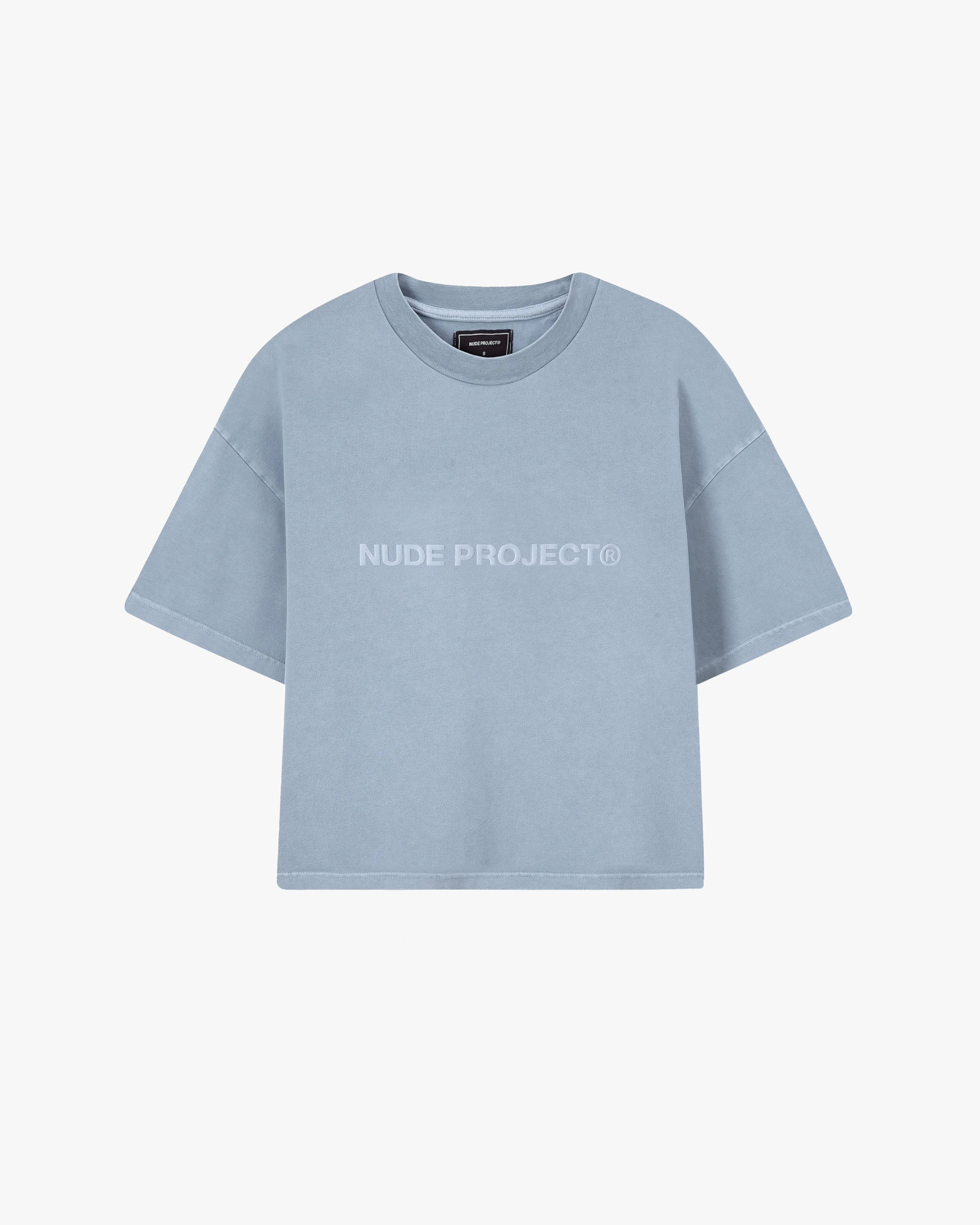 BOXY TEE ICE GREY sold by Nude Project