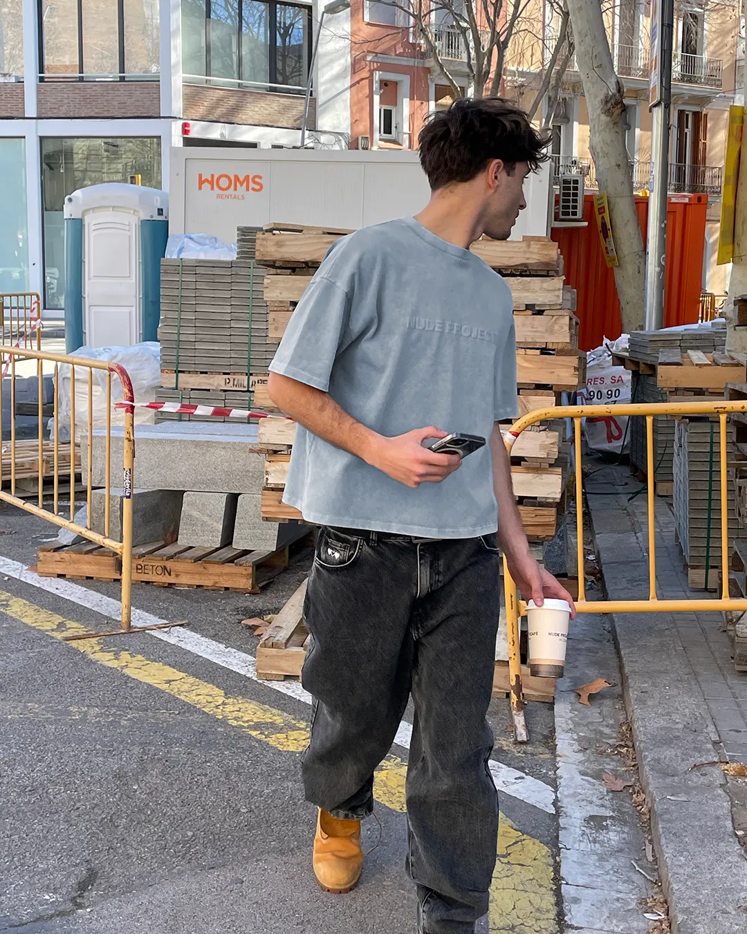 BOXY TEE ICE GREY sold by Nude Project product image thumbnail 3