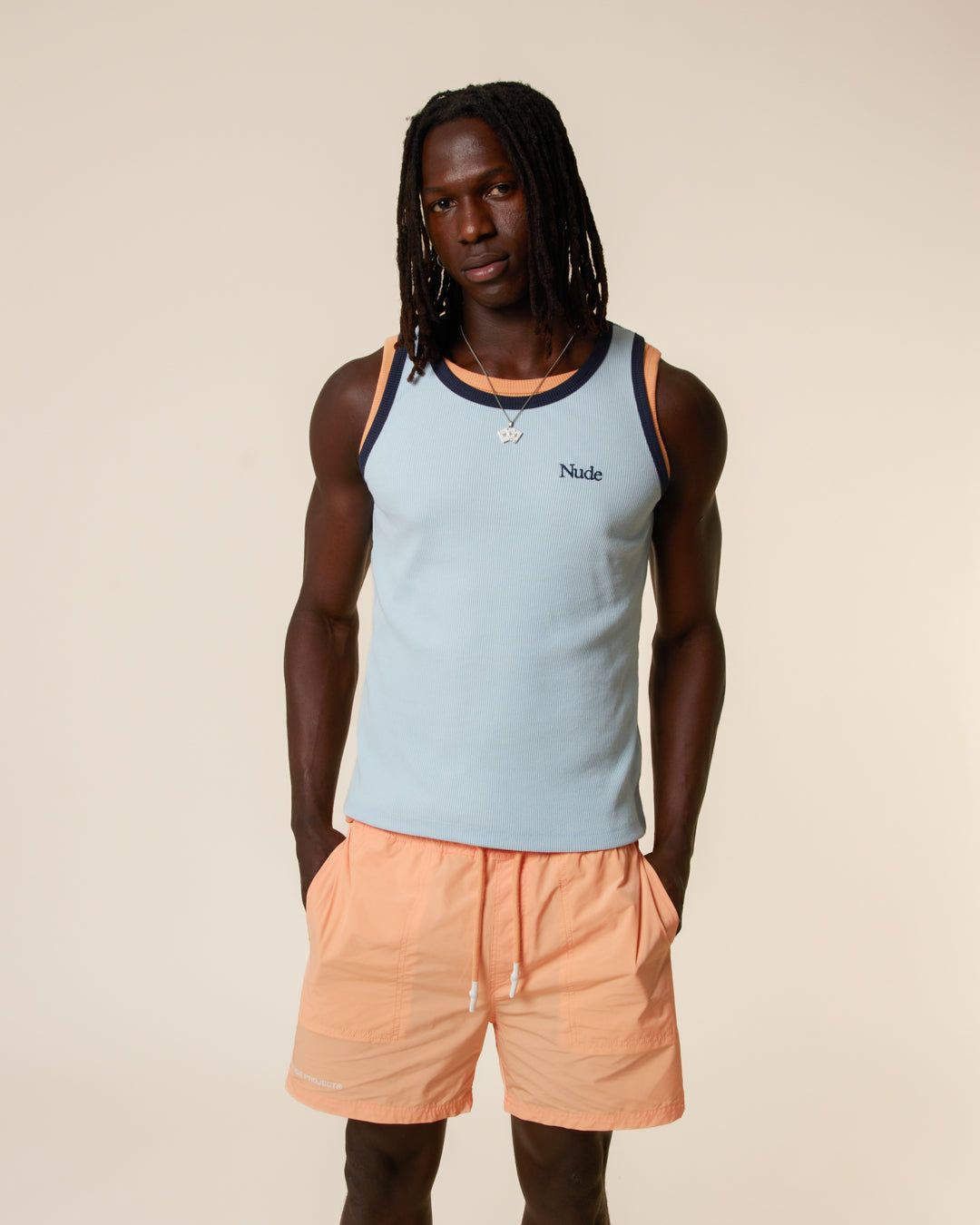 NUDE BASIC TANK TOP BABY BLUE sold by Nude Project product image thumbnail 2