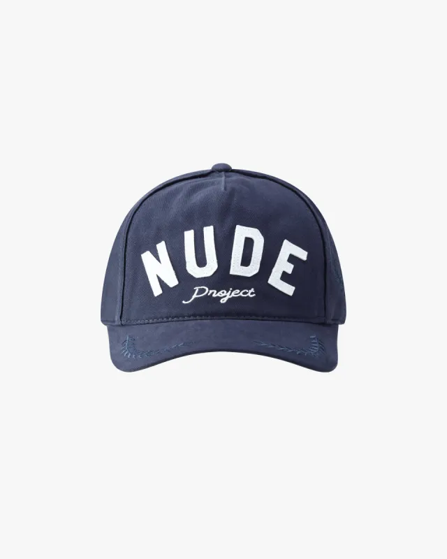 Classic Varsity Cap Navy sold by Nude Project