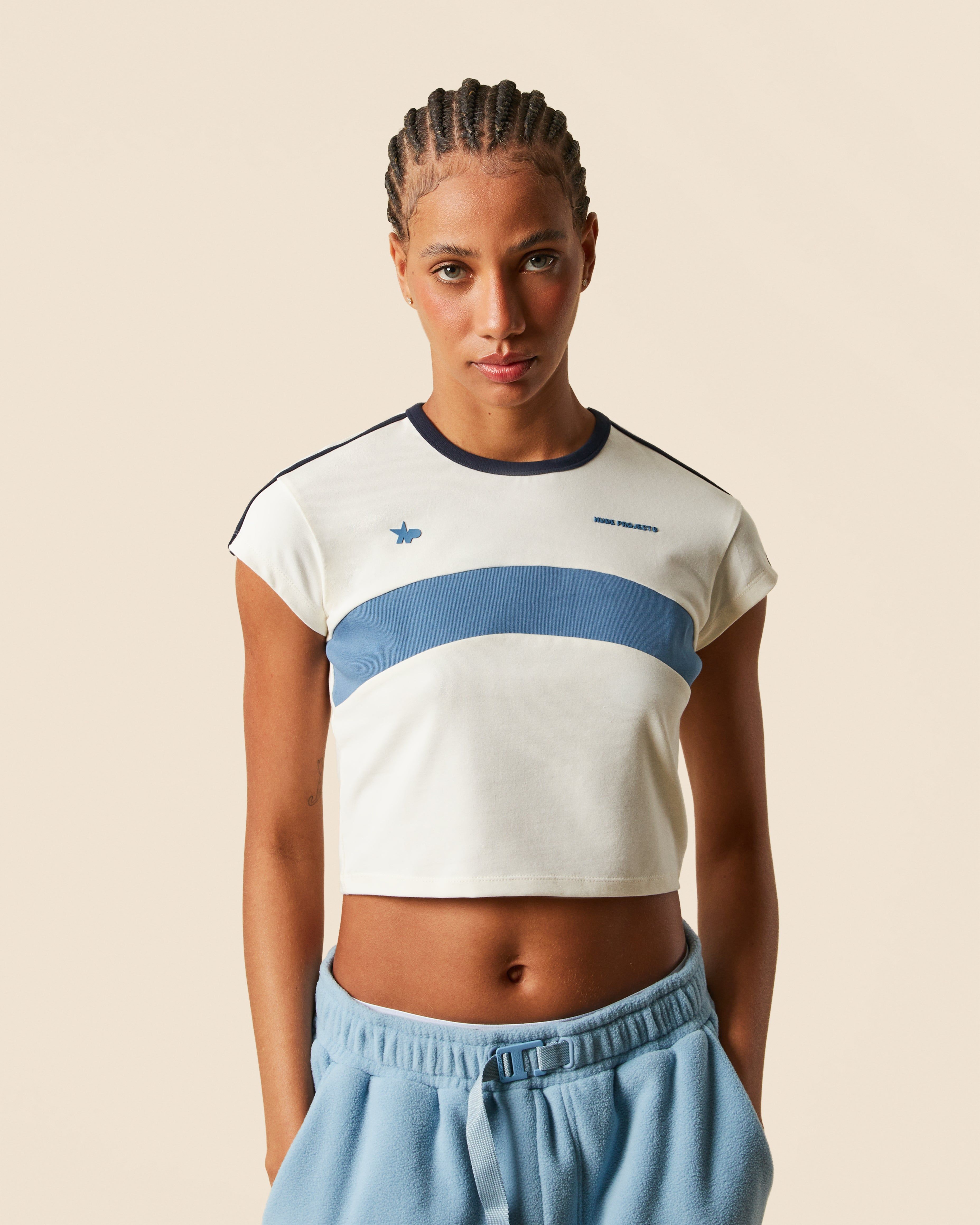 ATLAS BABY TEE OFF-WHITE sold by Nude Project product image thumbnail 2