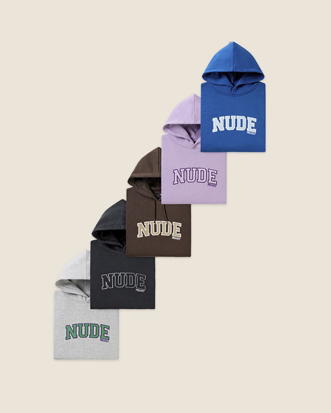 VARSITY HOOD COBALT BLUE sold by Nude Project product image thumbnail 4
