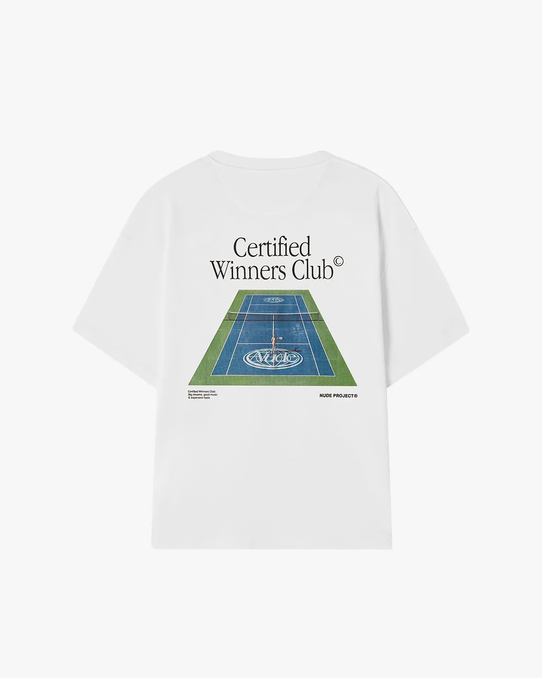 Tennis Tee White sold by Nude Project