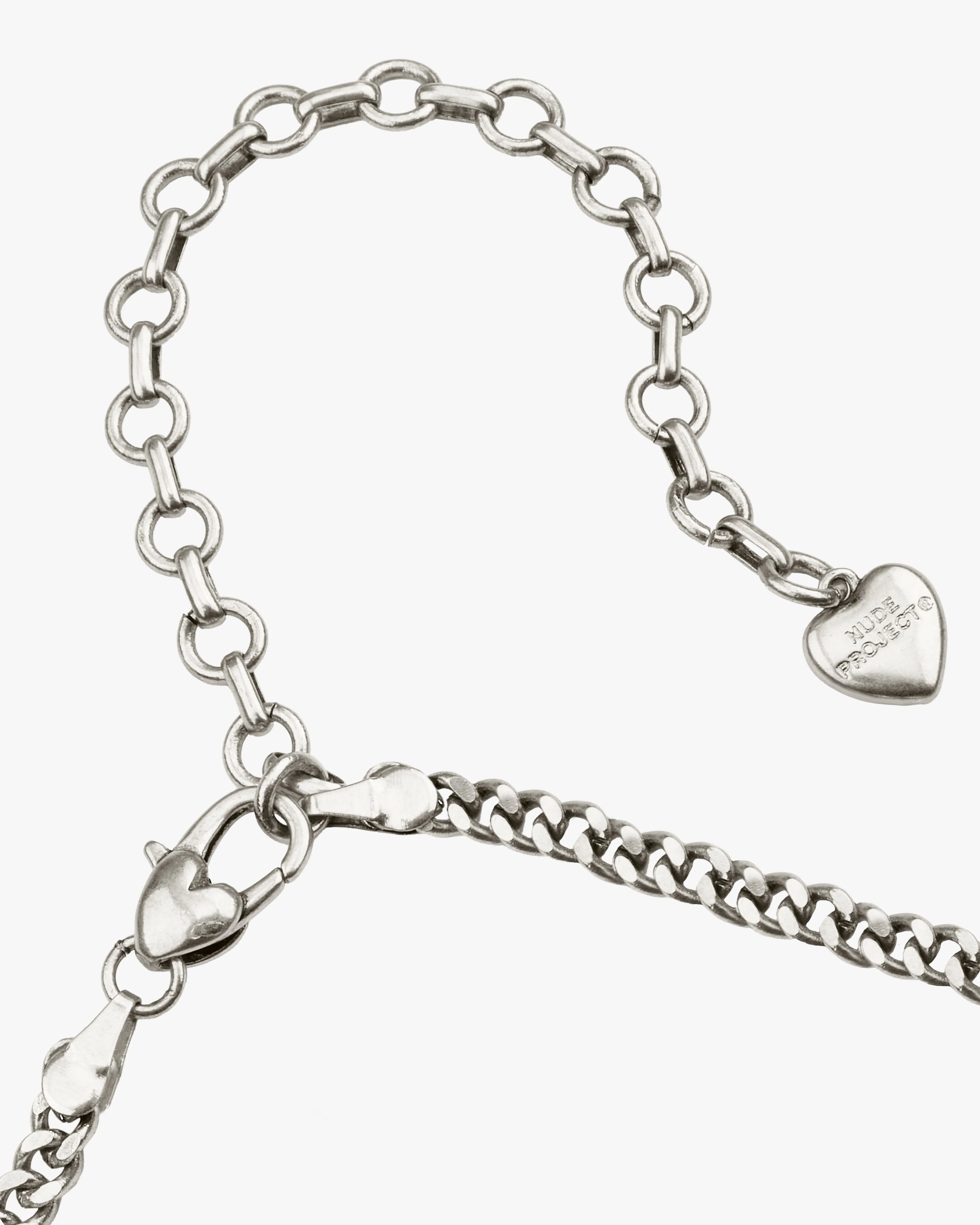 LOVA NECKLACE SILVER sold by Nude Project product image thumbnail 4