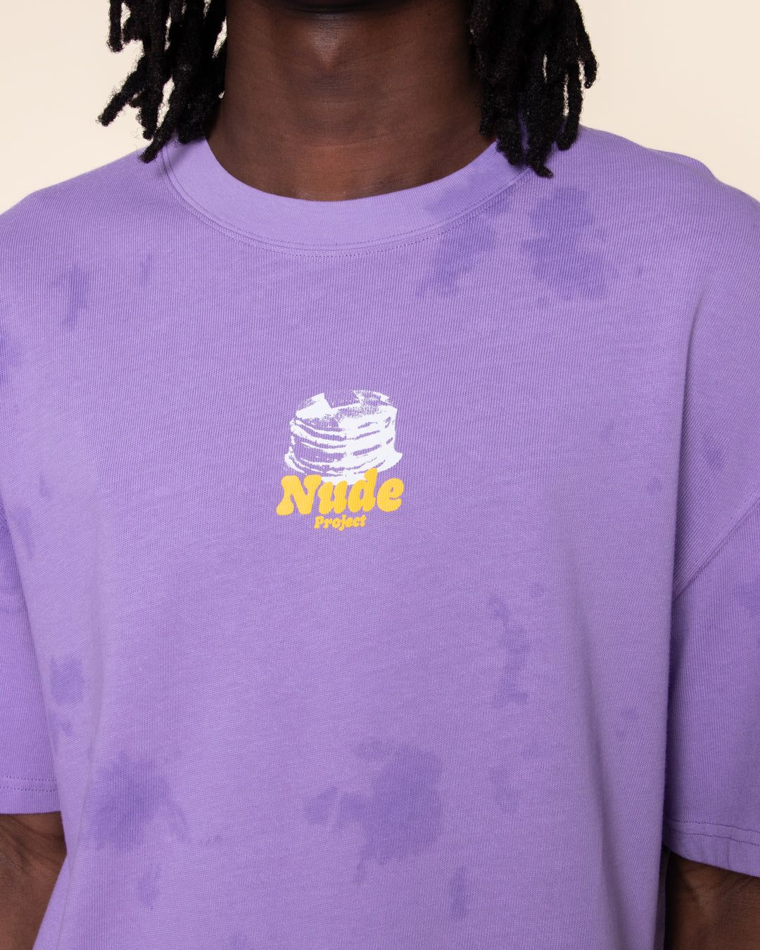 HUSTLE TEE PURPLE sold by Nude Project product image thumbnail 4