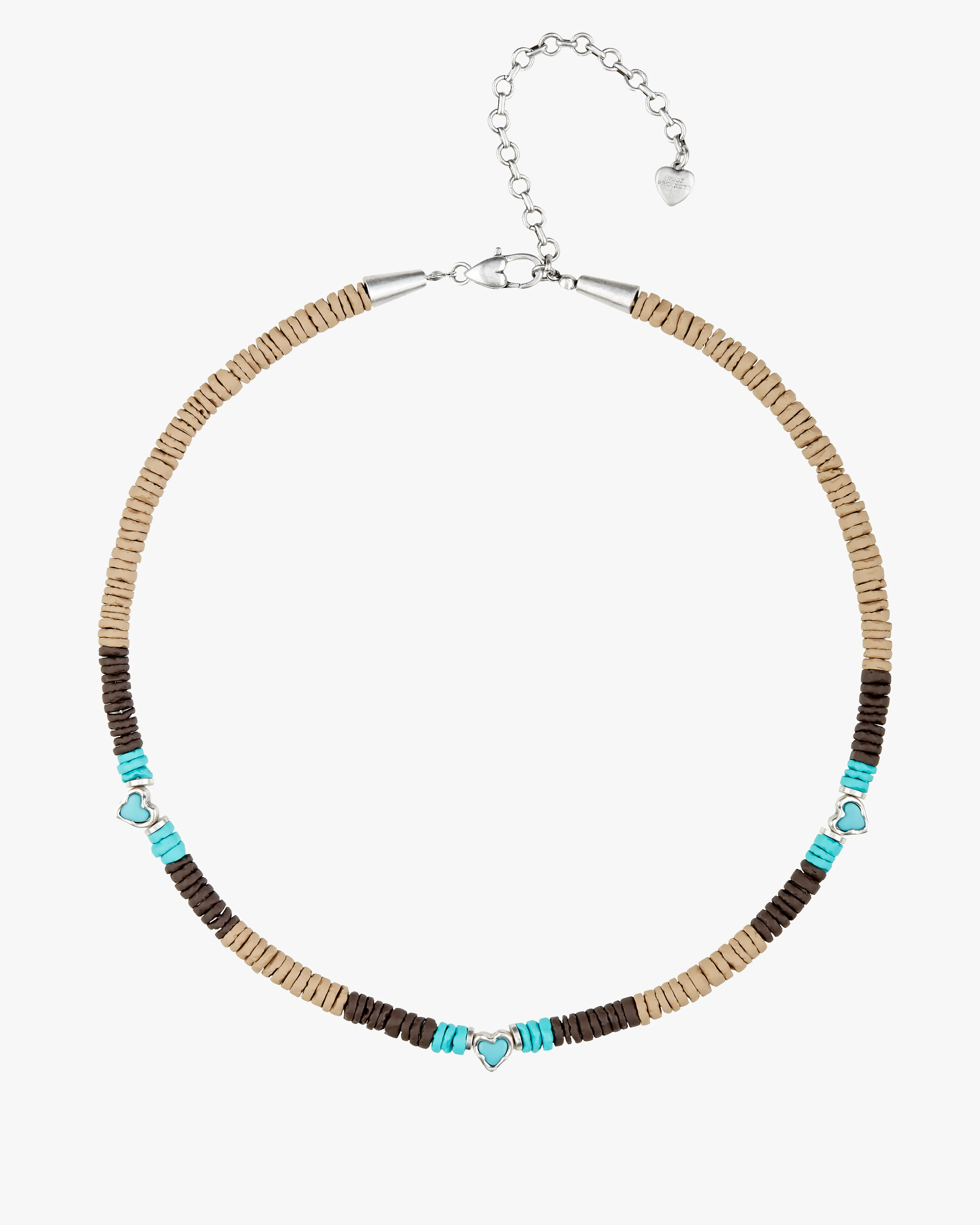 WEIF NECKLACE BLUE/BROWN sold by Nude Project