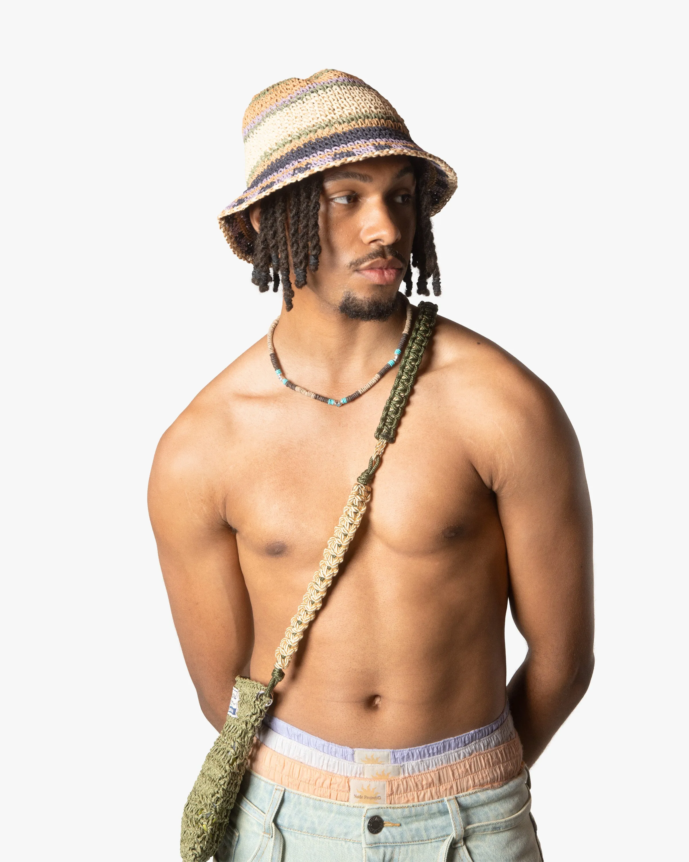 WEIF NECKLACE BLUE/BROWN sold by Nude Project product image thumbnail 2