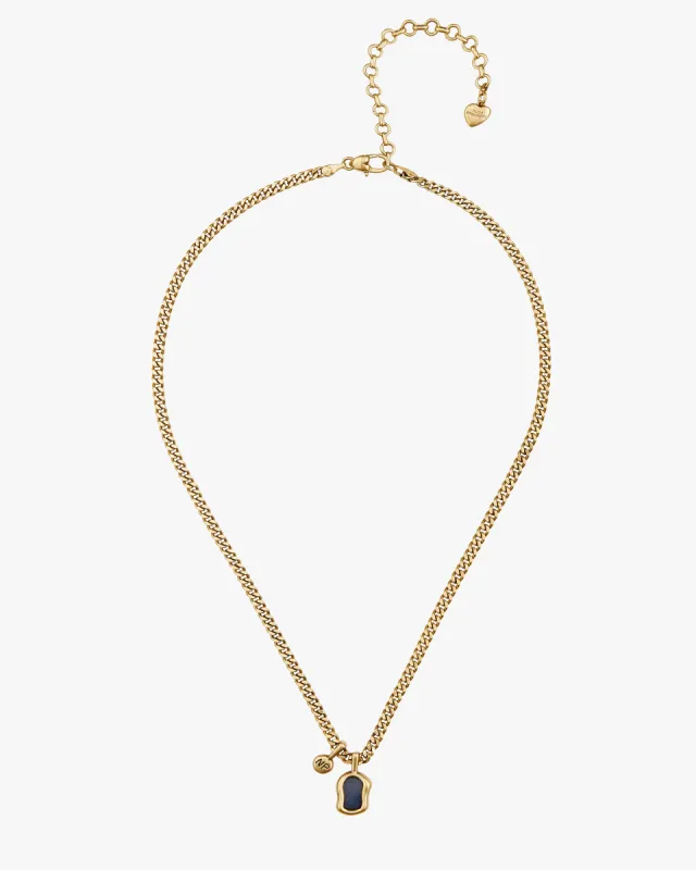 BLUE OCEAN NECKLACE GOLD sold by Nude Project