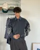 "THE" LEATHER JACKET NAVY sold by Nude Project