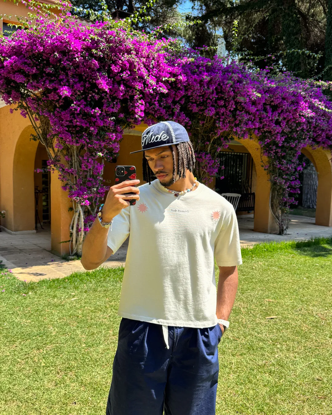 SOLET CROPPED TEE MARSHMALLOW sold by Nude Project product image thumbnail 4