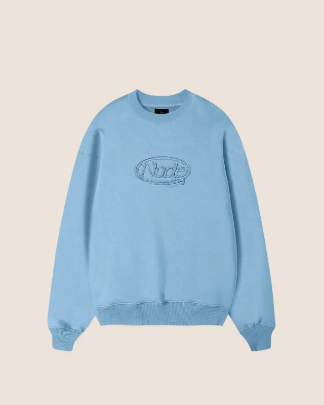 ROPE CREWNECK BABY BLUE sold by Nude Project