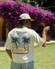 PALM BEACH CROPPED TEE MARSHMALLOW sold by Nude Project