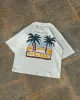 PALM BEACH CROPPED TEE MARSHMALLOW sold by Nude Project