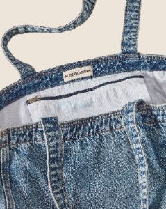DENIM TOTE BAG BLUE sold by Nude Project