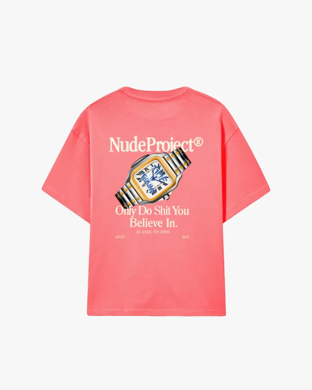 TIME TEE CORAL sold by Nude Project