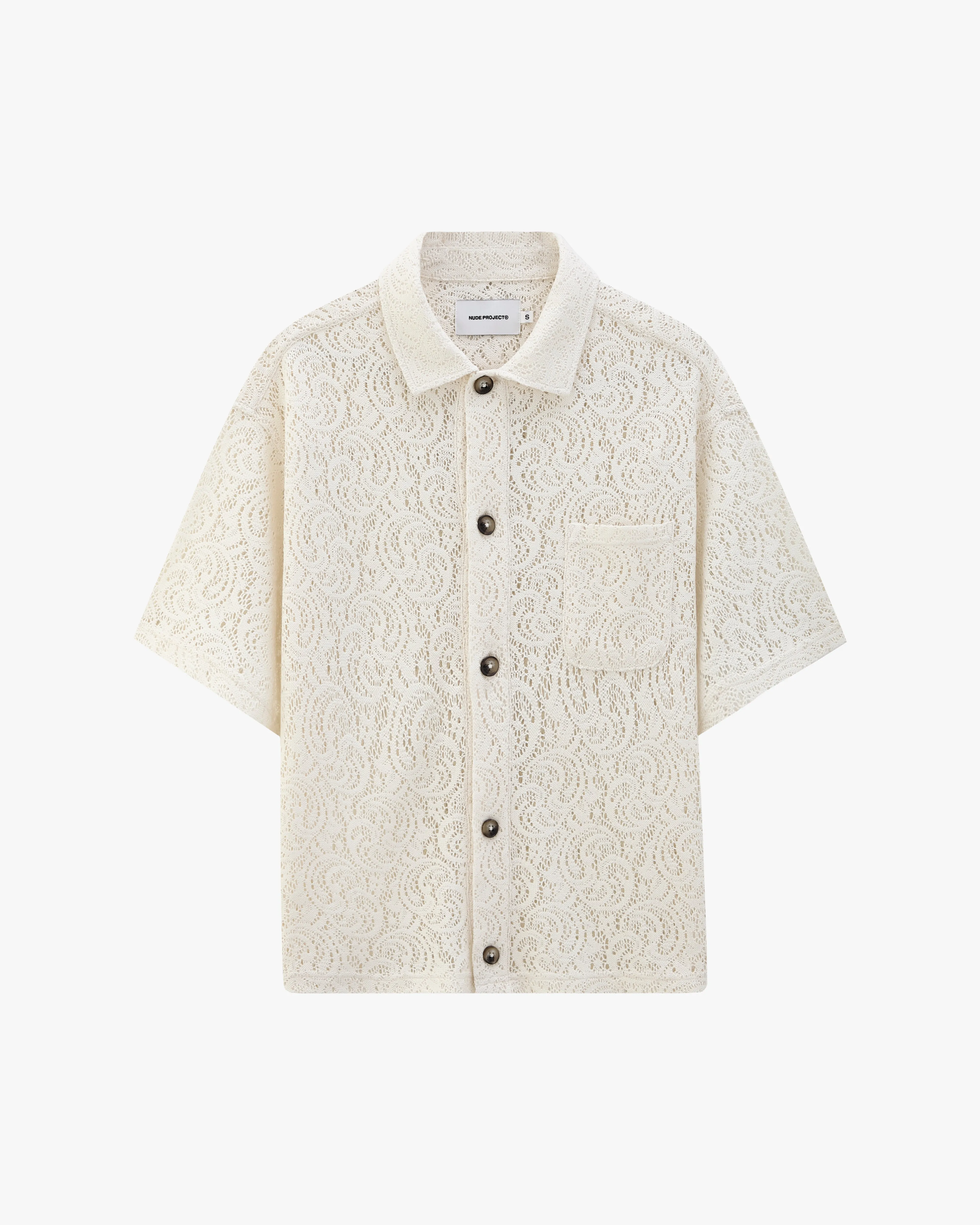 Romantica Shirt Marshmallow sold by Nude Project