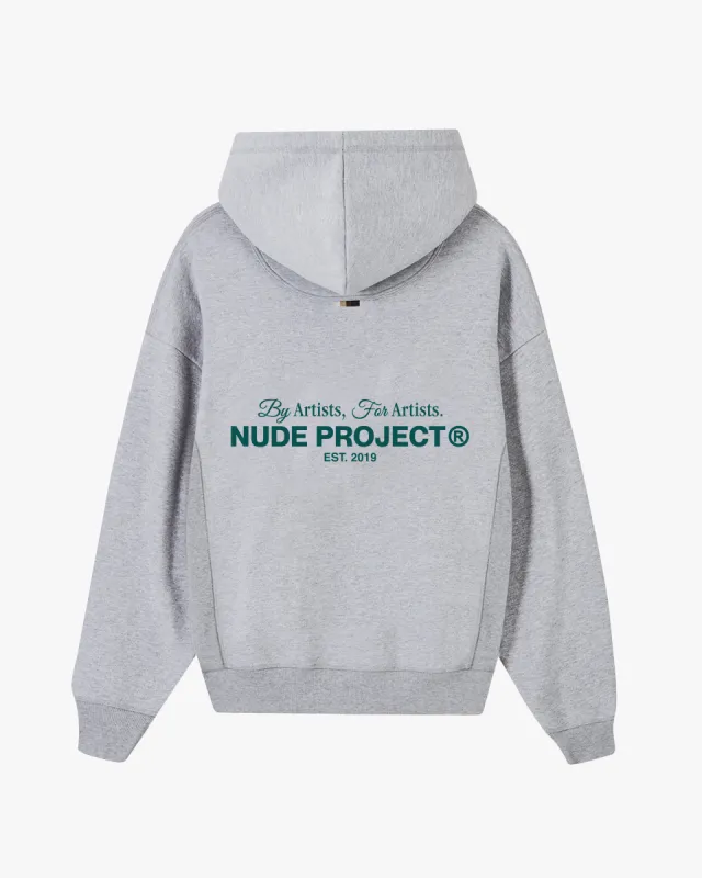 CULT*HOODIE GREY MELANGE sold by Nude Project
