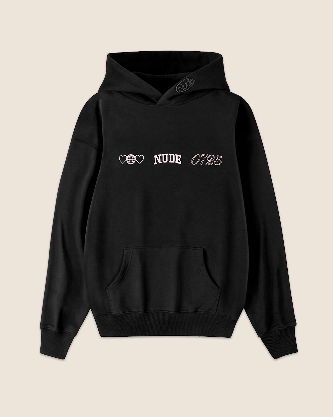 WORLDWIDE HOOD BLACK sold by Nude Project product image thumbnail 2