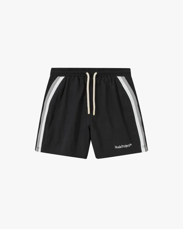 Benirras Swimshorts Black sold by Nude Project