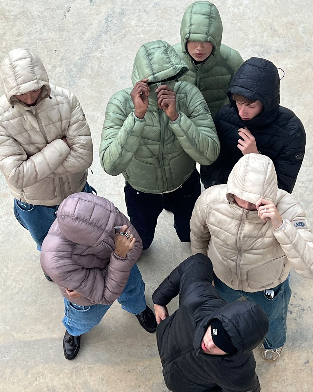 FALL PUFFER JACKET BEIGE sold by Nude Project product image thumbnail 5