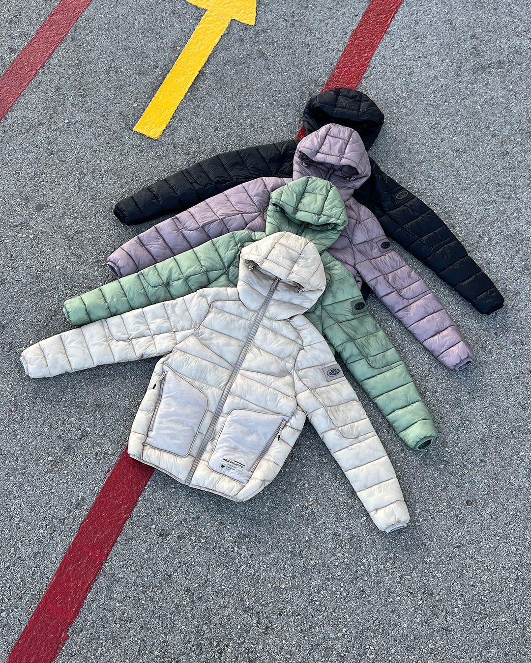 FALL PUFFER JACKET BEIGE sold by Nude Project product image thumbnail 4