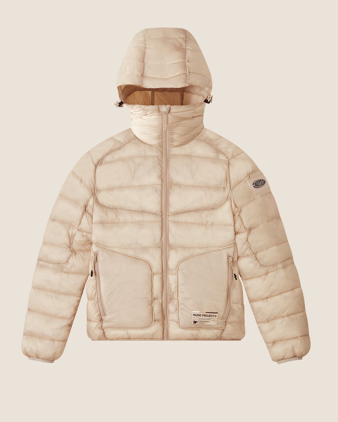 FALL PUFFER JACKET BEIGE sold by Nude Project
