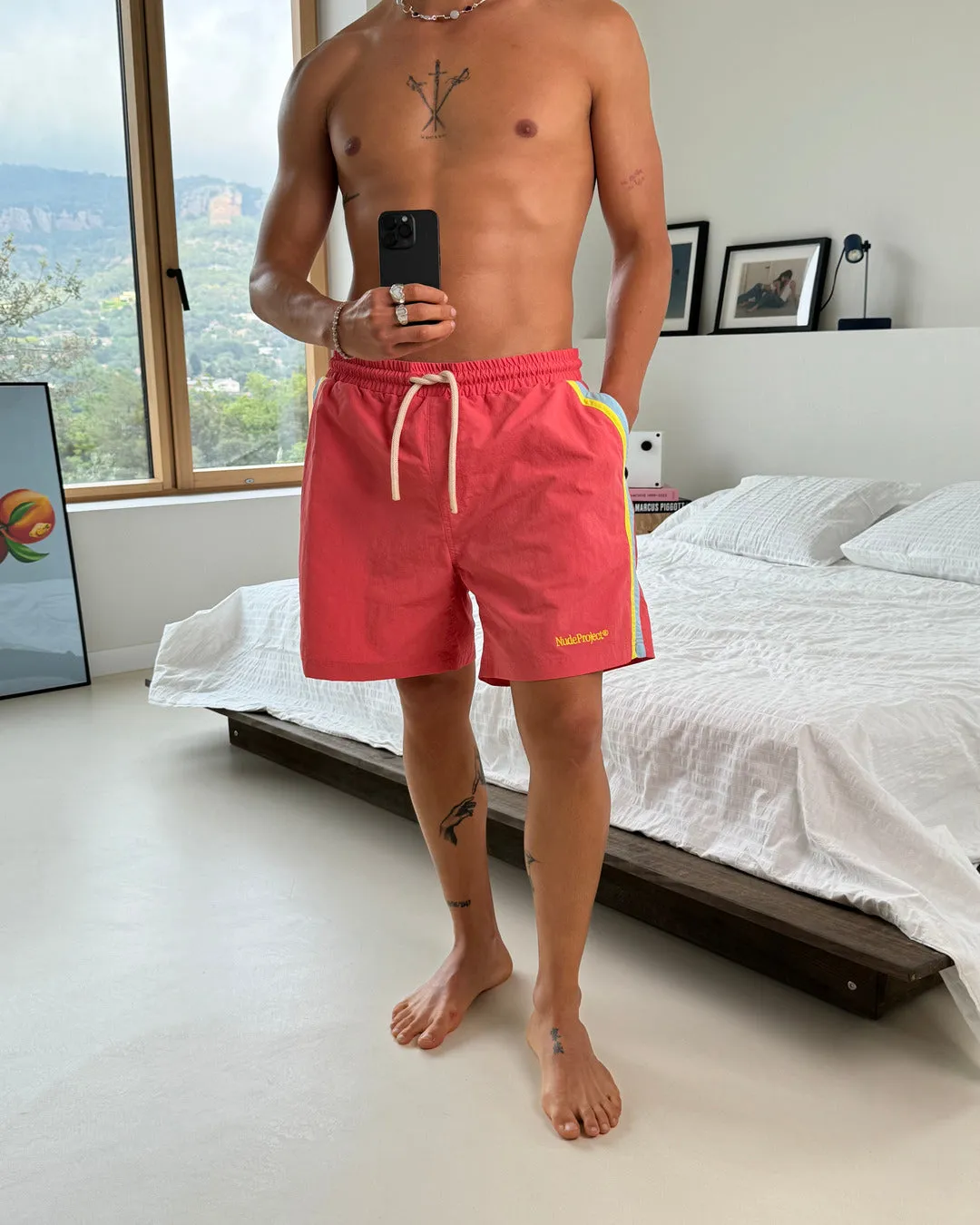 Benirras Swimshorts Red sold by Nude Project product image thumbnail 2