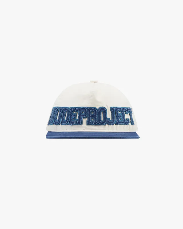 VARSITY CAP NEW WHITE sold by Nude Project