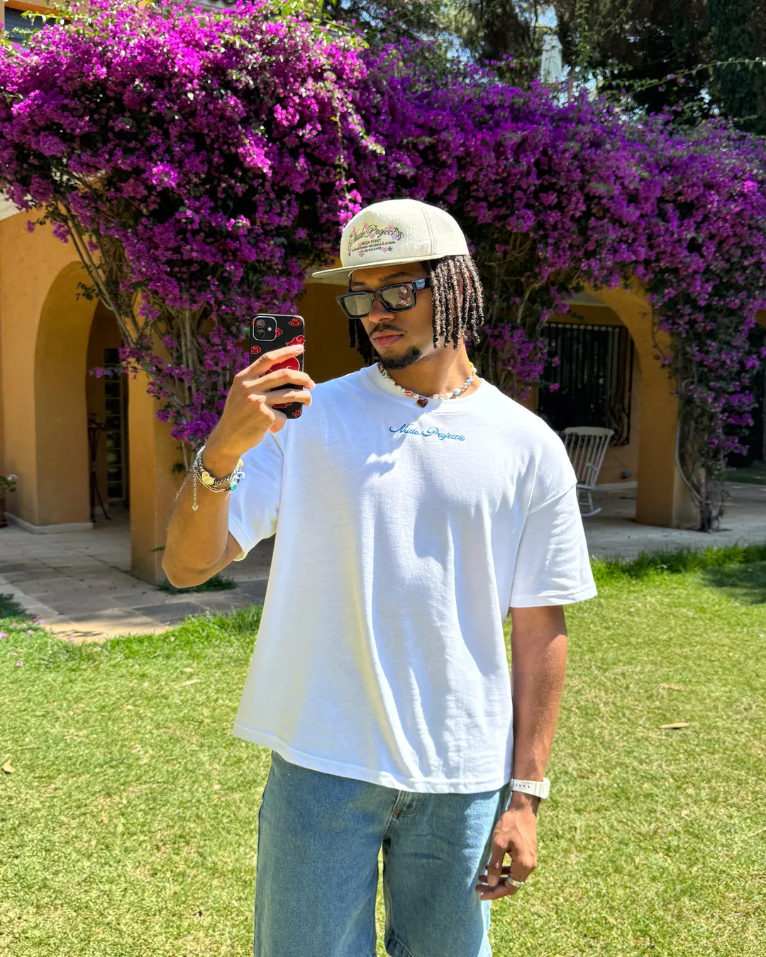 Peach Tee White sold by Nude Project product image thumbnail 4