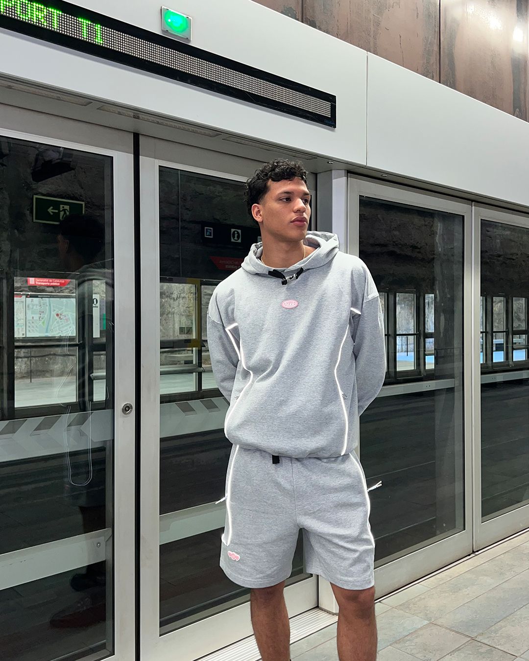 REFLECTIVE HOOD GREY sold by Nude Project product image thumbnail 6