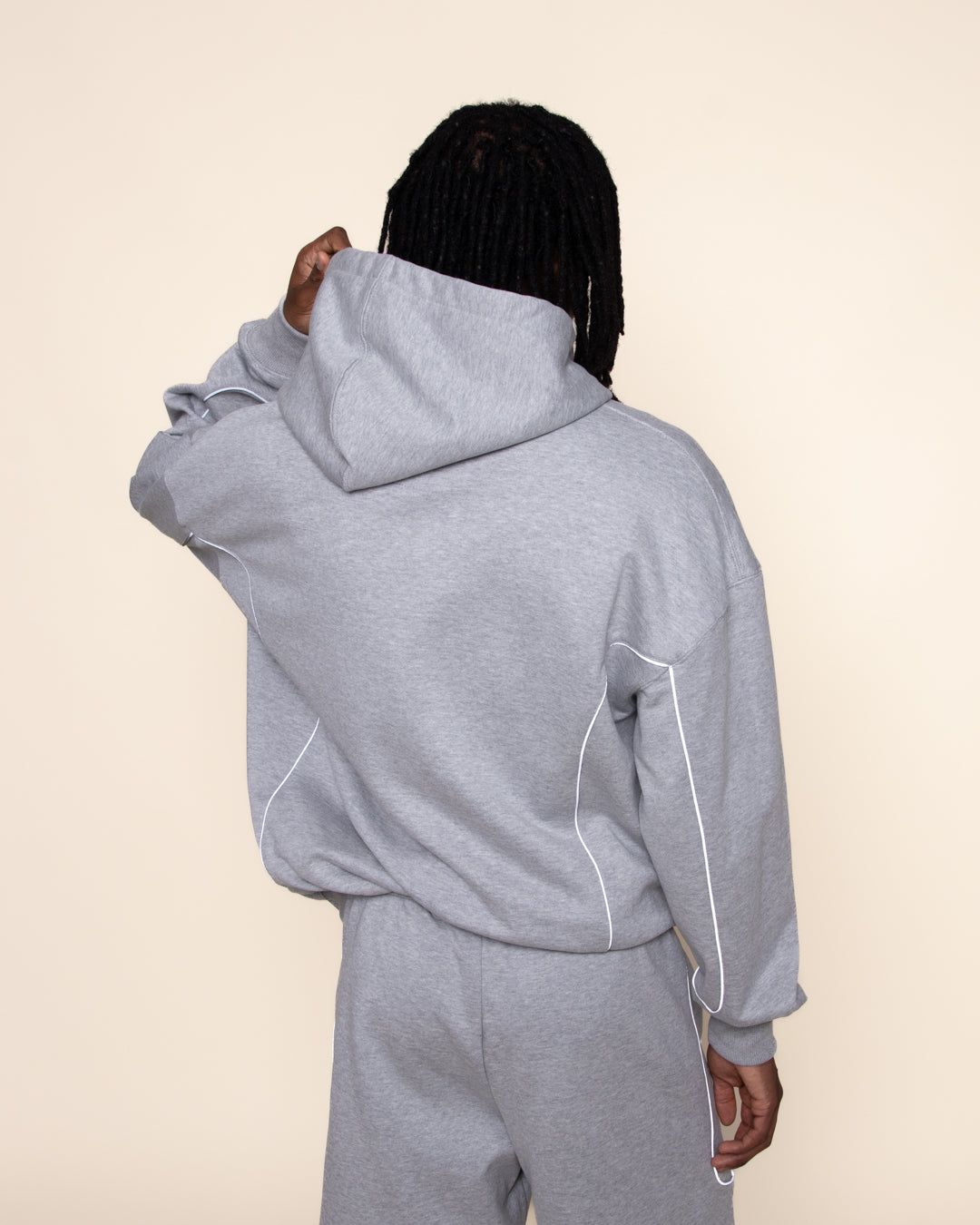 REFLECTIVE HOOD GREY sold by Nude Project product image thumbnail 3