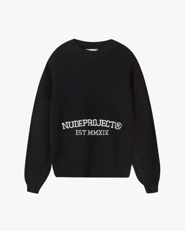 ESSENTIAL SWEATER BLACK sold by Nude Project