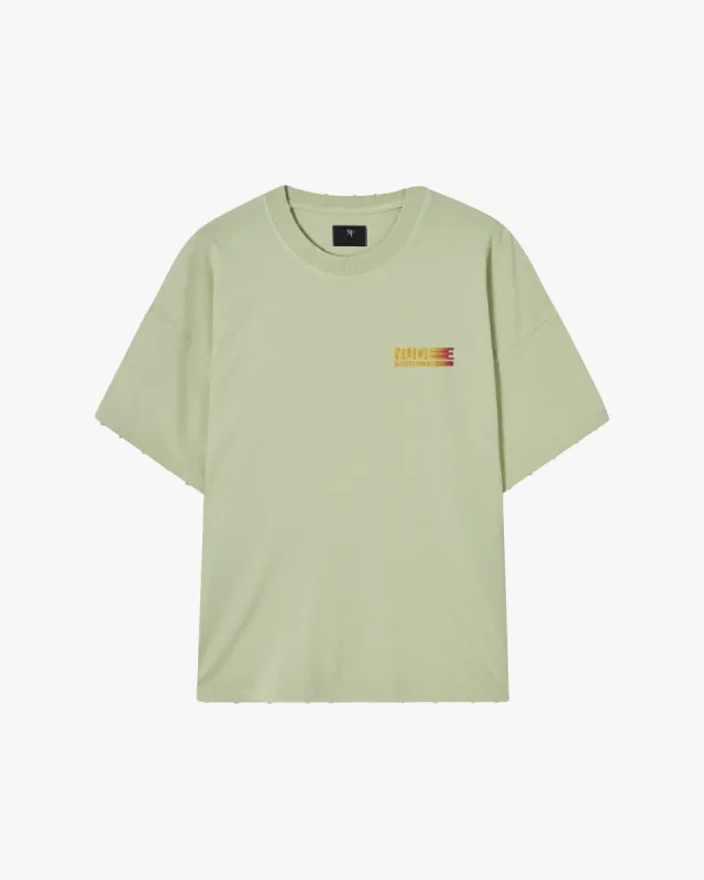 DISTRESSED TEE JADE sold by Nude Project