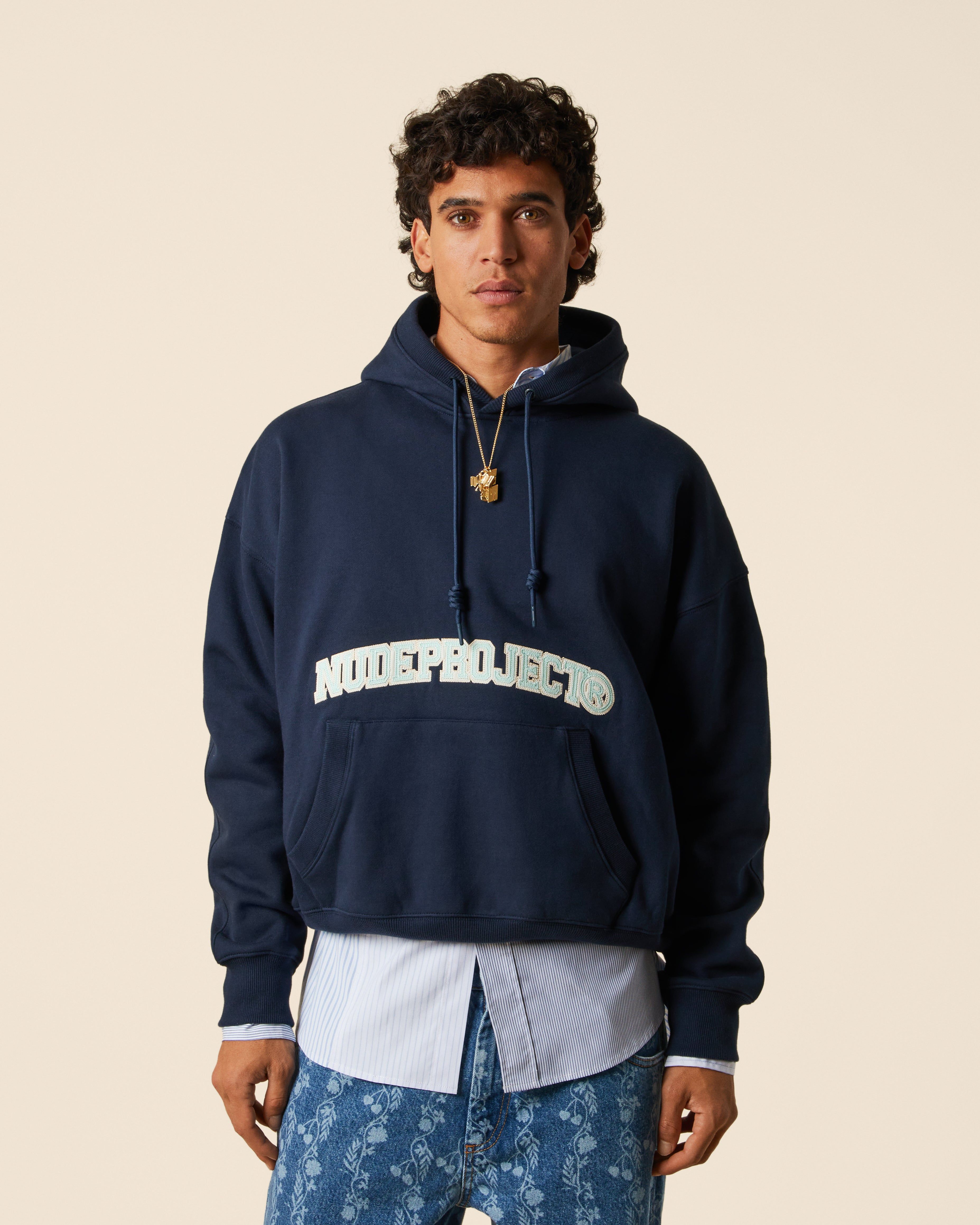 TWENTY THREE HOOD NAVY sold by Nude Project product image thumbnail 2