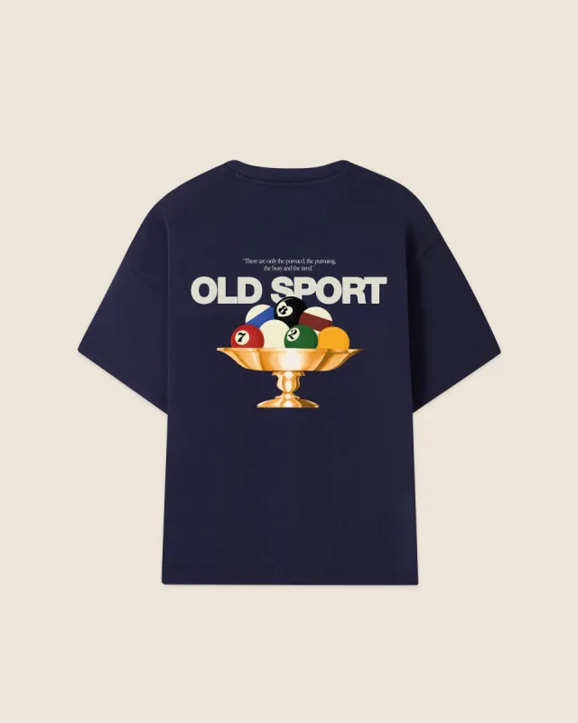 OLD SPORT TEE NAVY sold by Nude Project