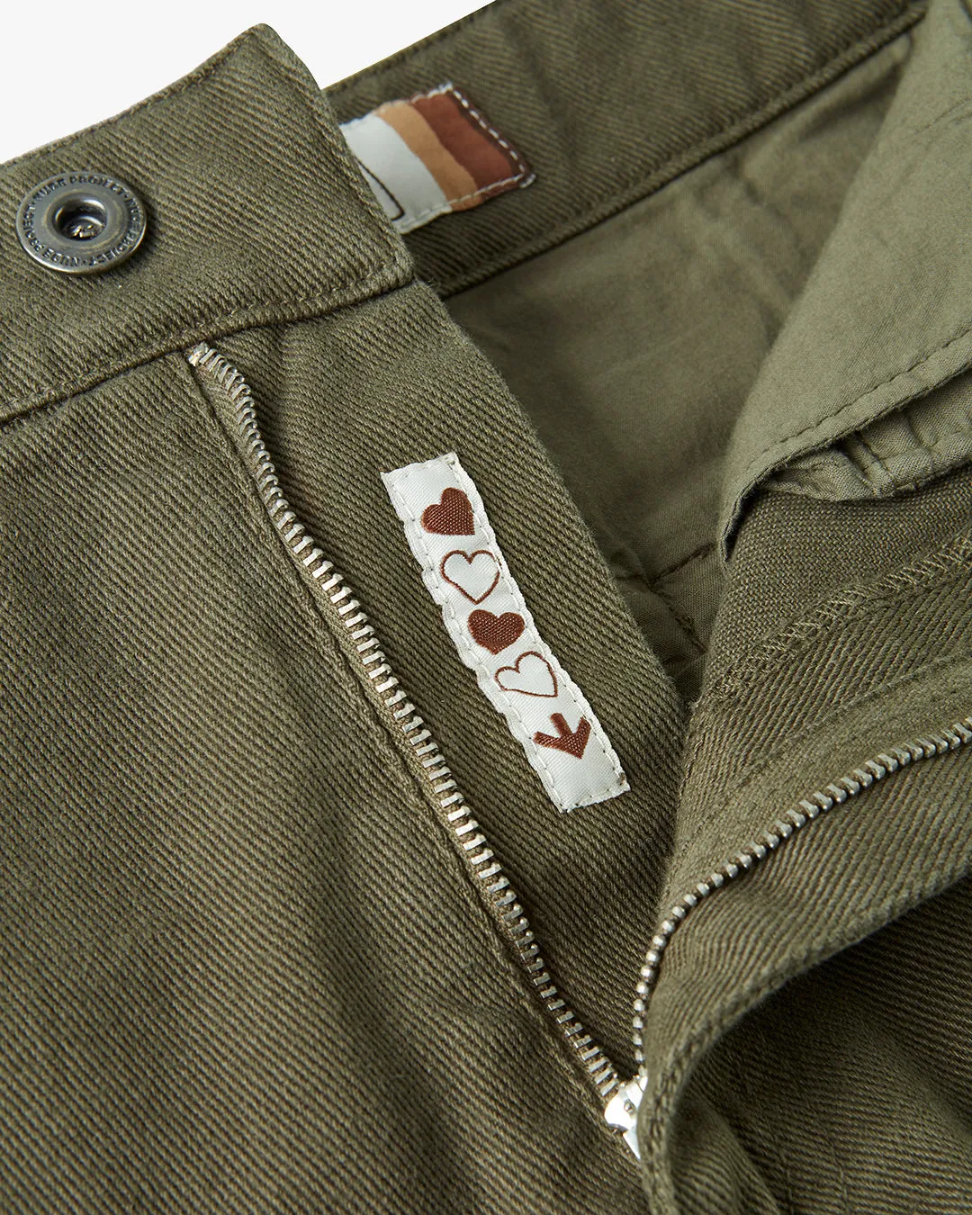 CARGO SHORTS OLIVE GREEN sold by Nude Project product image thumbnail 3